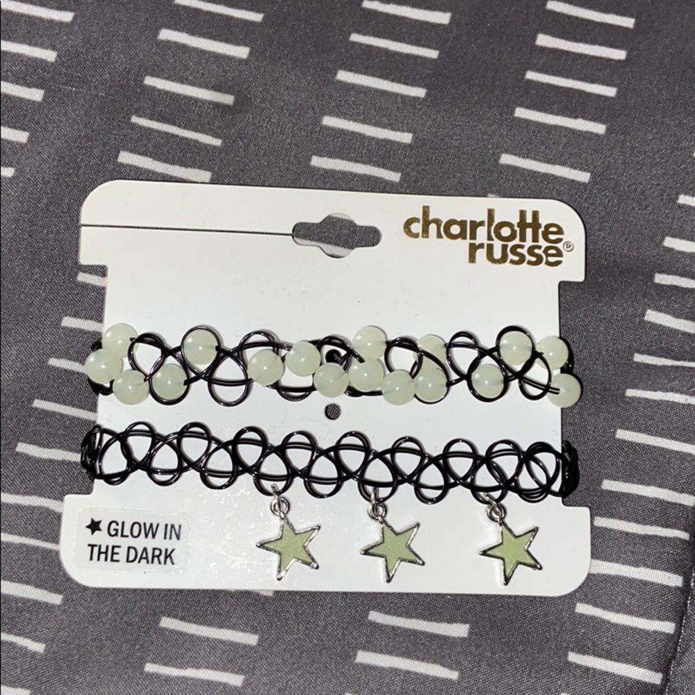 Glow in the dark anklets